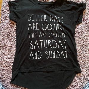 Short sleeve tee